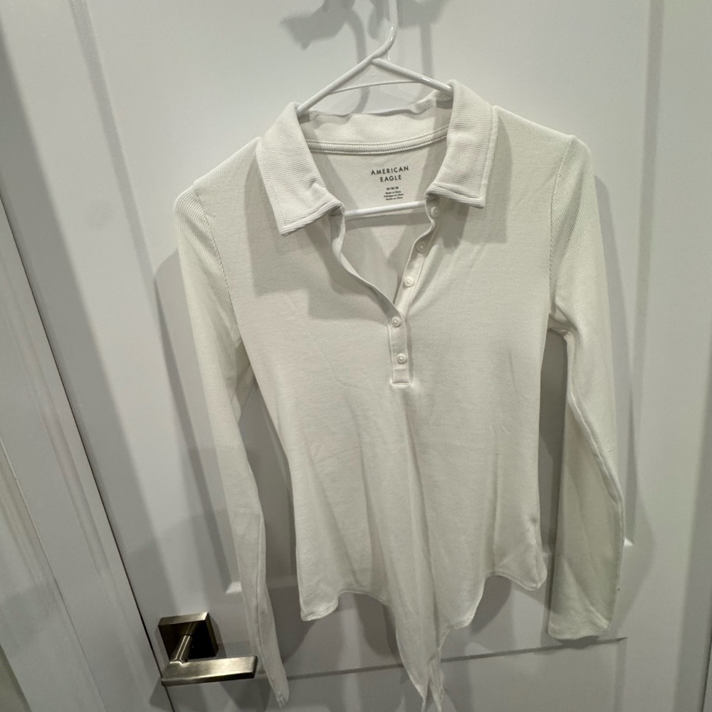 American Eagle Collard Bodysuit